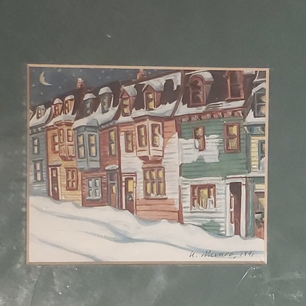 Katherine Munro Print of St John's, Newfoundland